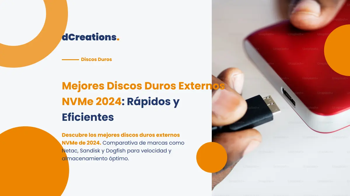 Mejores Discos Duros Externos NVMe 2024