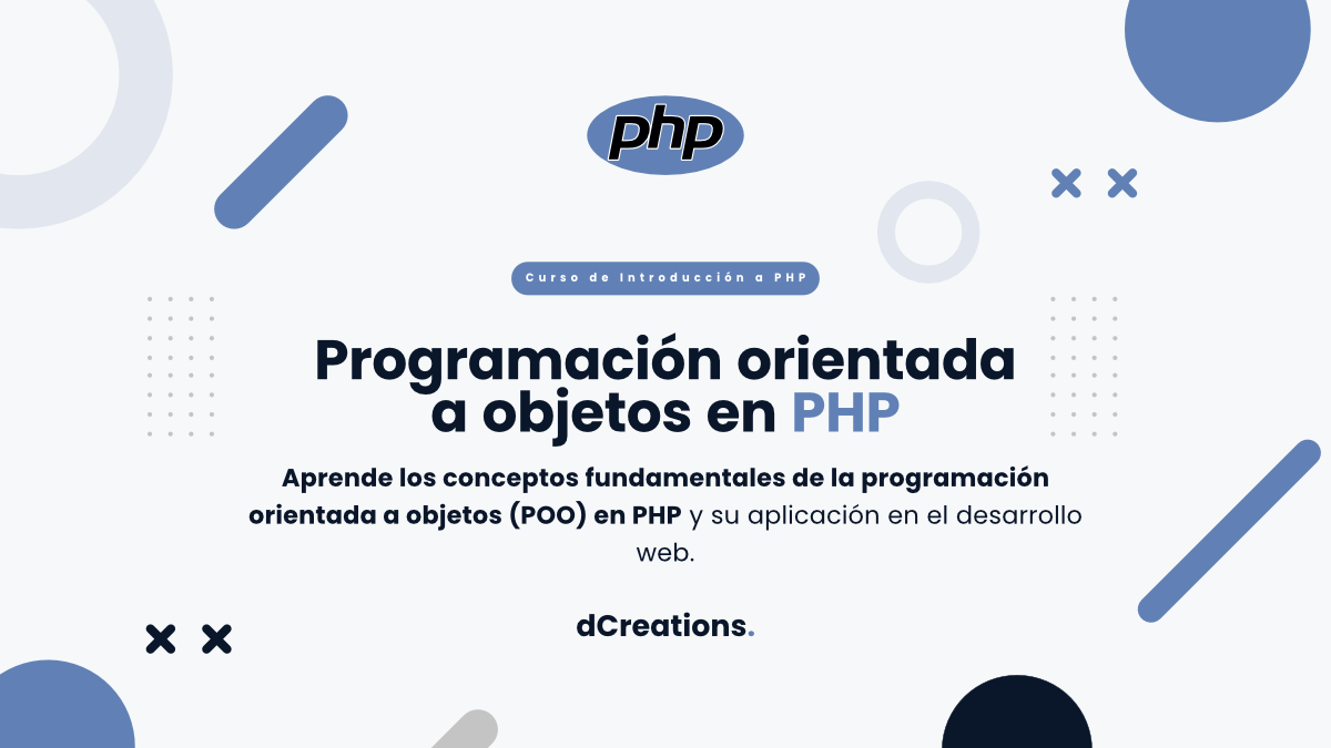 Programación orientada a objetos en PHP