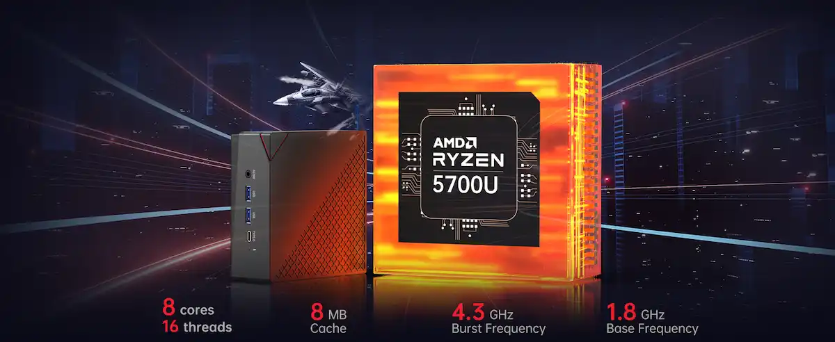 Ver Ficha del Producto ACEMAGICIAN AM06PRO Mini PC