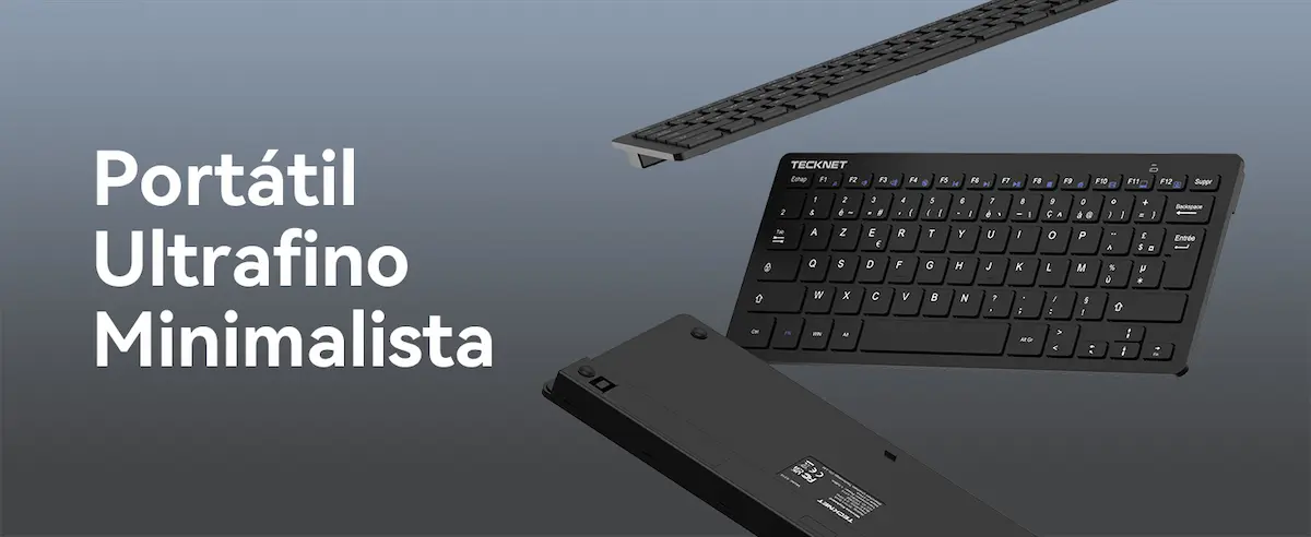 Ver Ficha del Producto Teclado Inalámbrico TECKNET 2.4G