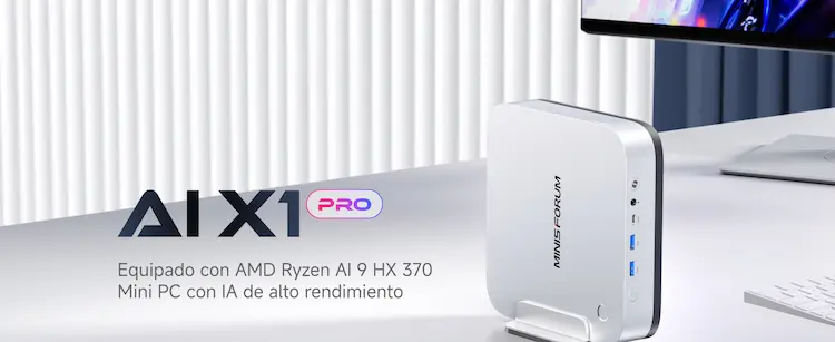 Ver MINISFORUM AI X1 Pro Mini PC